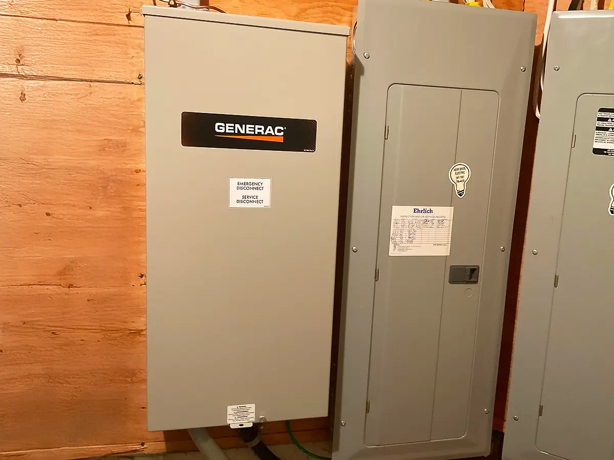 Generac emergency power transfer switch for reliable home generator connection